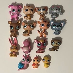 littlest pet shop lot of 15